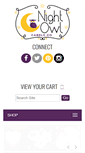 Mobile Screenshot of nightowlcandleco.com